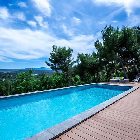Villa Lumineuse Avec Piscine Clim 1Ere Etage Vue Panoramique Sur Les Montagnes Sur Le Site De La Sainte-Victoire Le Tholonet Zewnętrze zdjęcie