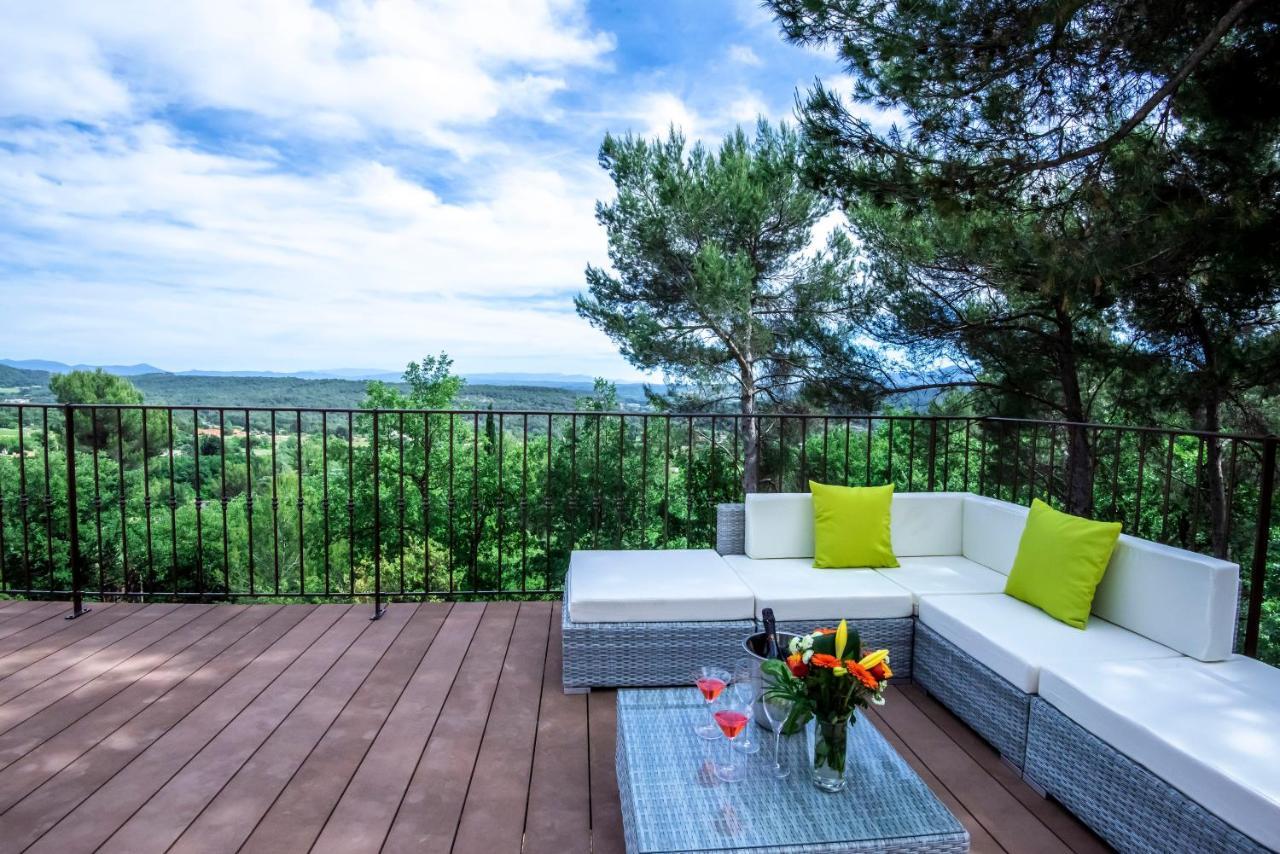 Villa Lumineuse Avec Piscine Clim 1Ere Etage Vue Panoramique Sur Les Montagnes Sur Le Site De La Sainte-Victoire Le Tholonet Zewnętrze zdjęcie
