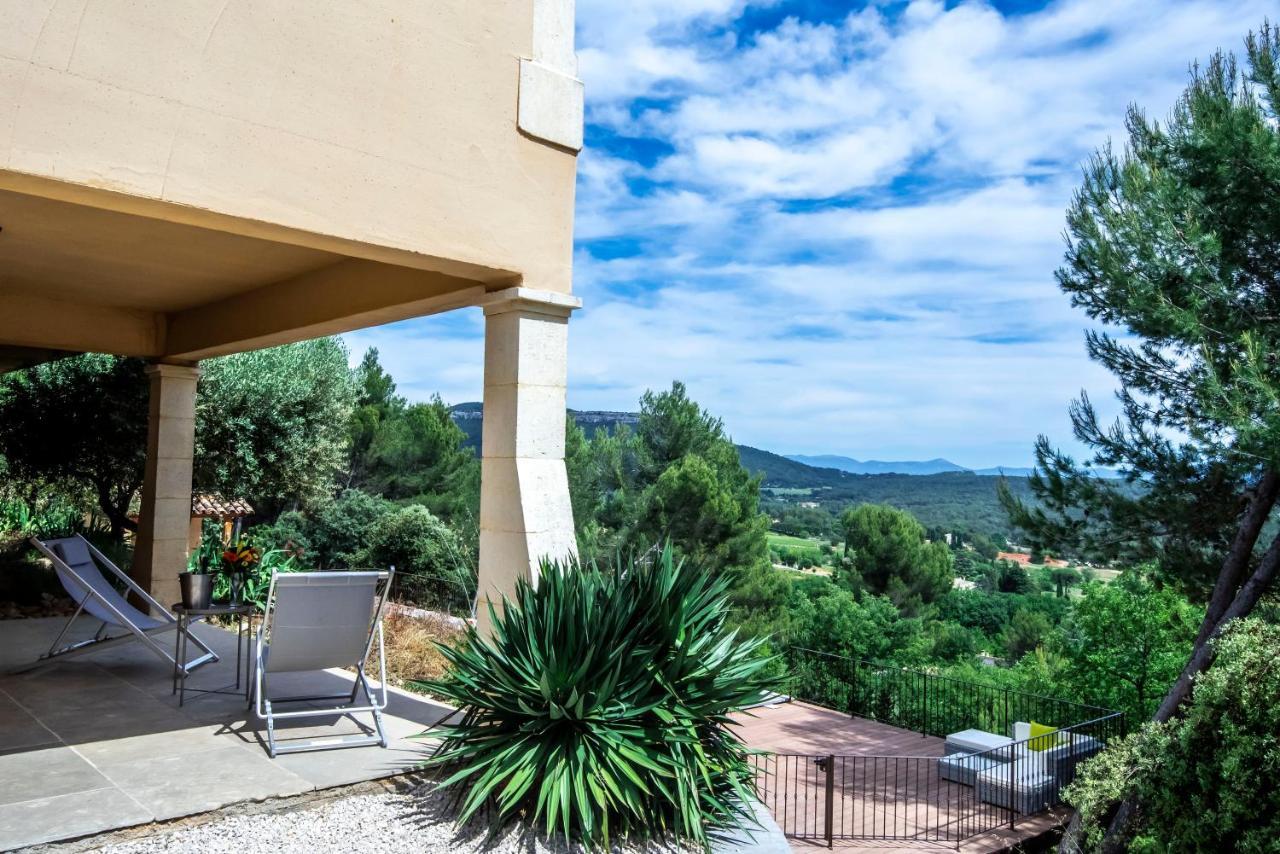 Villa Lumineuse Avec Piscine Clim 1Ere Etage Vue Panoramique Sur Les Montagnes Sur Le Site De La Sainte-Victoire Le Tholonet Zewnętrze zdjęcie
